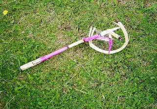 Broken Tennis racket
