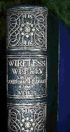 First bound volume odf wireless weekly